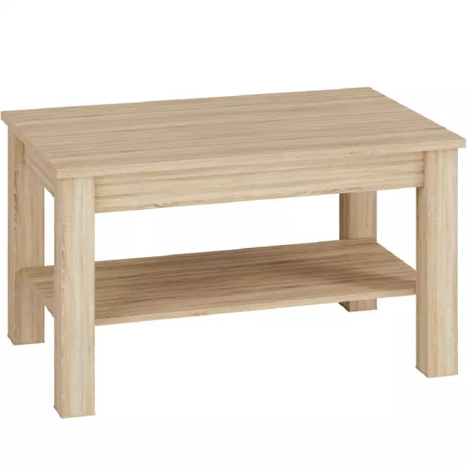 Konferenční stolek Castel 103cm dub sonoma/ sonoma lanýž