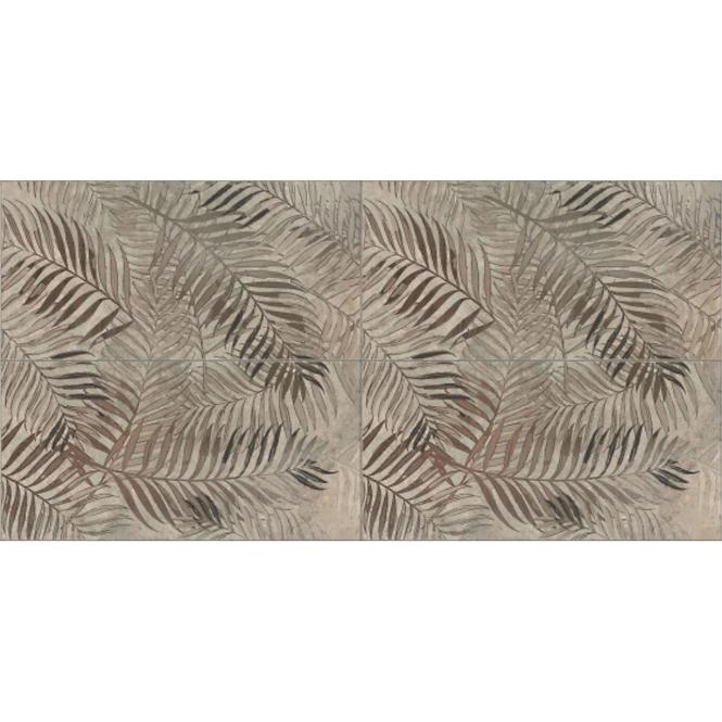 Dlažba Decor Wallpapers Palm Bronze 60/120  