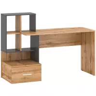 Psací Stůl Stil 3 149cm Dub Wotan/Grafit