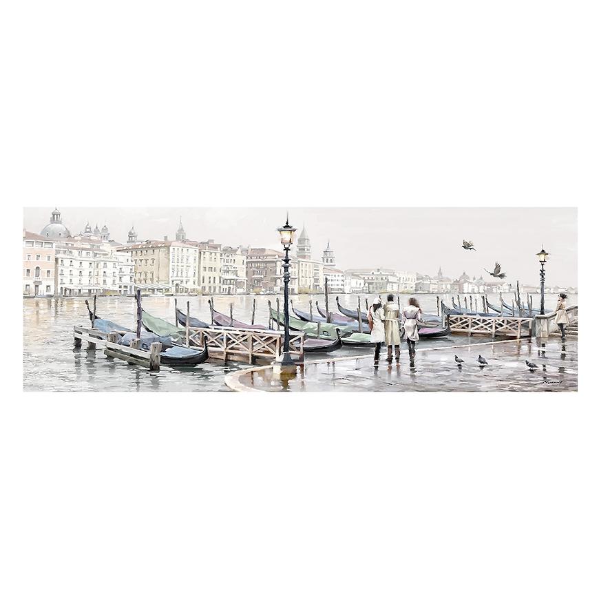 Obraz Canvas Watercolor 45x140 ST403 Venezia Gondole