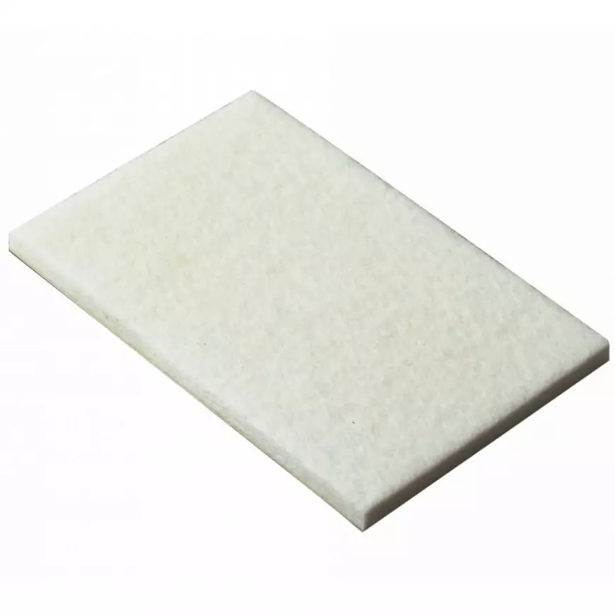 Filcový přířez 50x100mm, samolepící, bílý, 2ks