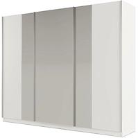 Šatní skříň Praga 250cm Bílá