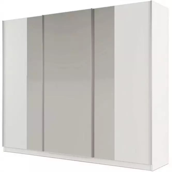 Šatní skříň Praga 250cm Bílá