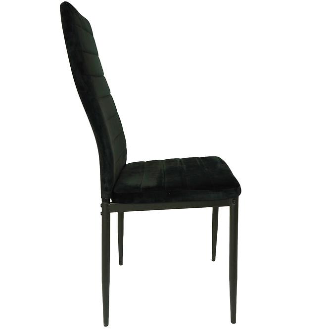  Židle Fado Textilie Černá