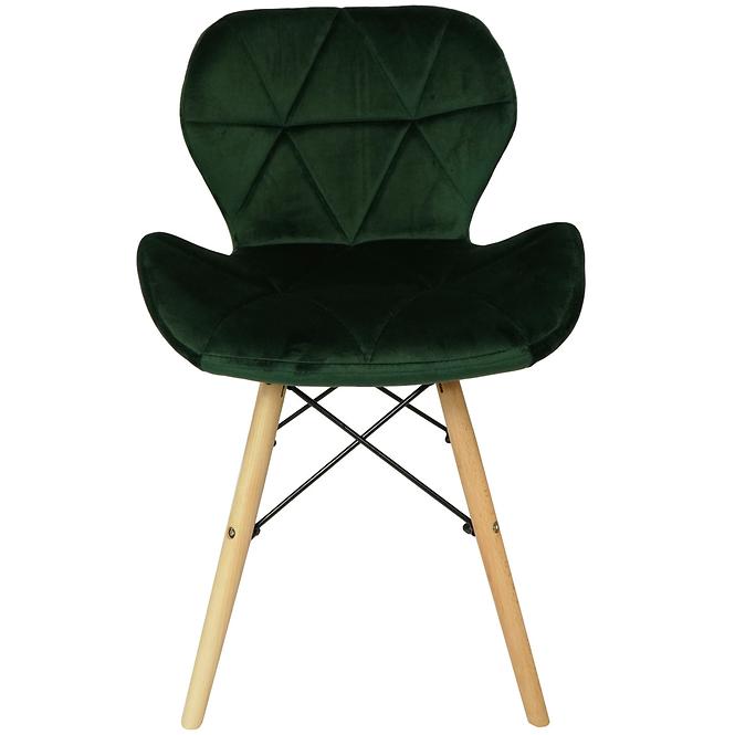 Židle Malta Láhev Zelená