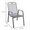 Zahradní kovová židle 57.5x65x92 cm,2