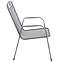 Zahradní kovová židle 57.5x65x92 cm,4
