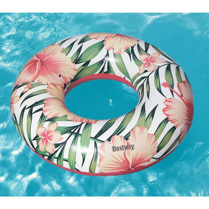 Plavací kruh Tropické palmy Ø 119 cm, 36237