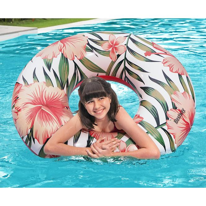 Plavací kruh Tropické palmy Ø 119 cm, 36237