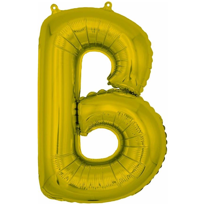 Balón písmeno „B” My Party 30cm 44448102