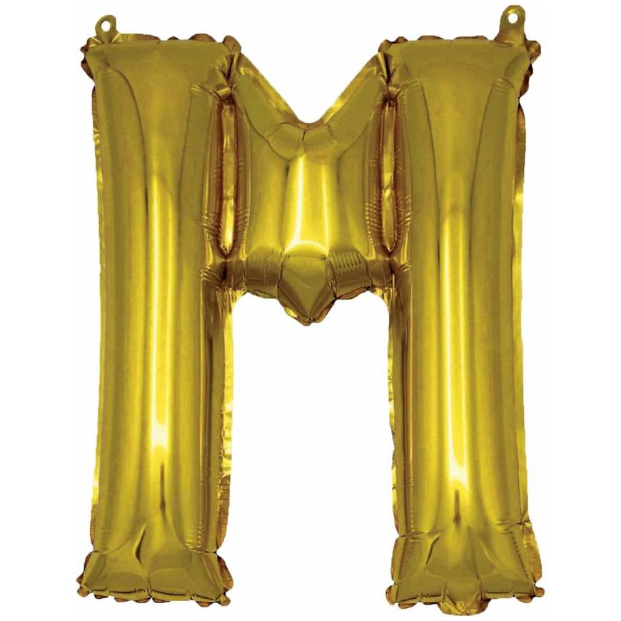 Balón písmeno „M” My Party 30cm 44448113