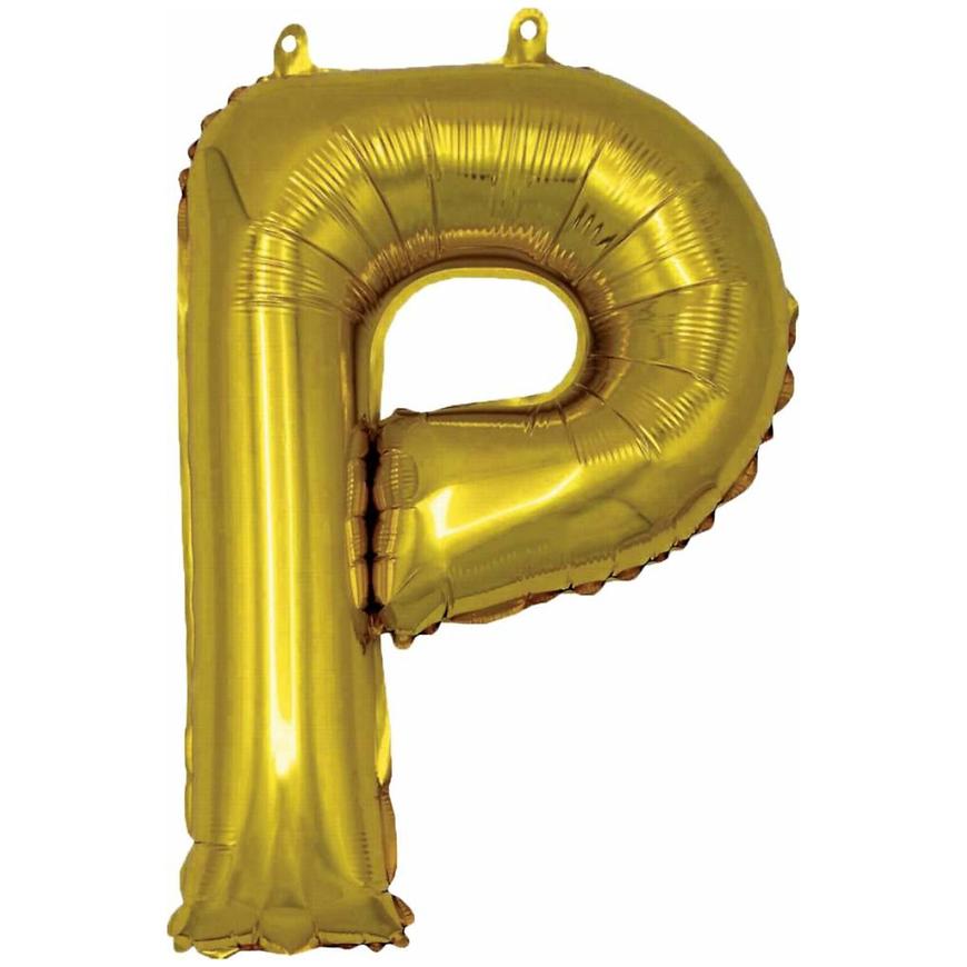 Balón písmeno „P” My Party 30cm 44448116