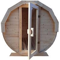 Dřevěná sauna – sud