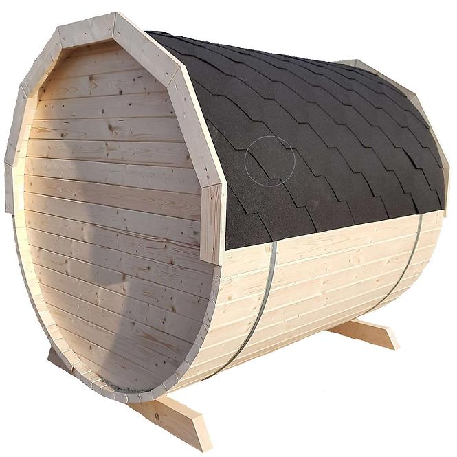 Dřevěná sauna – sud