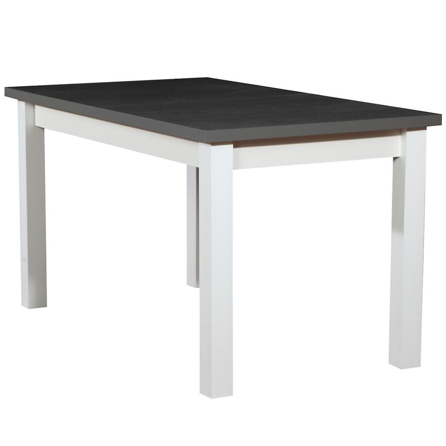 Stůl ST28 140X80+40 Grafit/Bílý