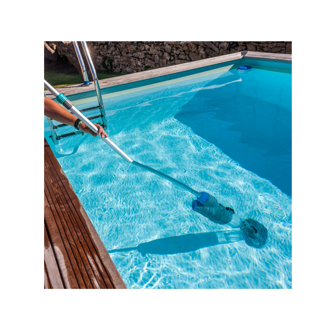 Ruční akumulátorový bazénový vysávač, VCB50P,6