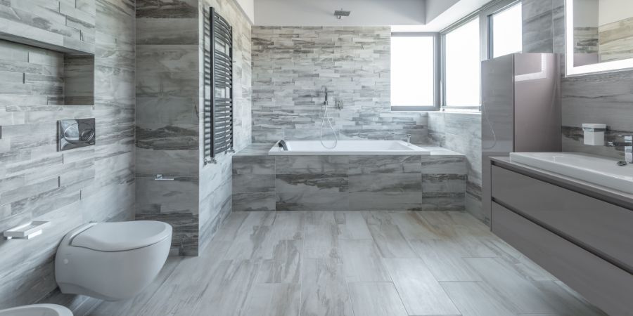 Povrchová úprava kuchyně a koupelny ve dřevě - dlažba imitace dřeva ideální volba do těchto místností