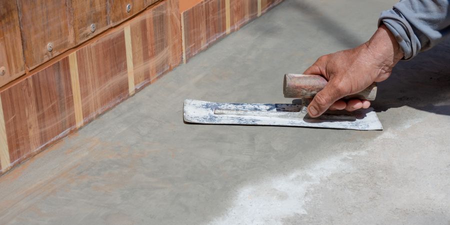 Kde lze betonovou stěrku použít?