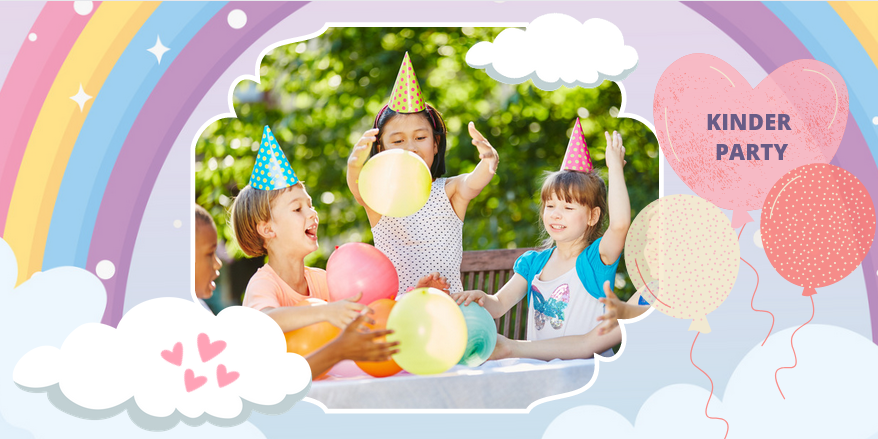 Dětská oslava - hry, dárky, balonky, svíčky, hračky